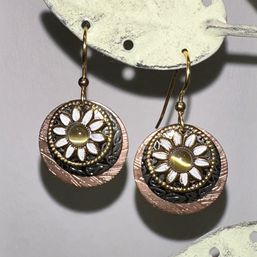 Silver Forest Earrings